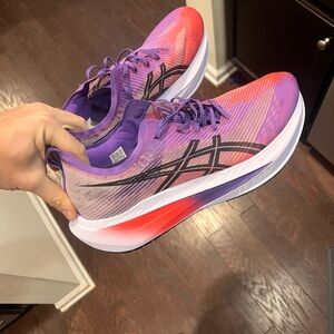 ASICS Megablast, Men’s Size 14D, Edo Purple/Black Athletic Running/Walking Shoes